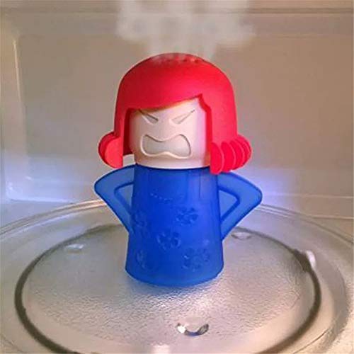 Microwave Cleaner High Temperature Cleaning Equipment Microwave Oven Steam Cleaner Steam Cleans and Disinfects with Vinegar and Water for Home or Office Kitchen (A)