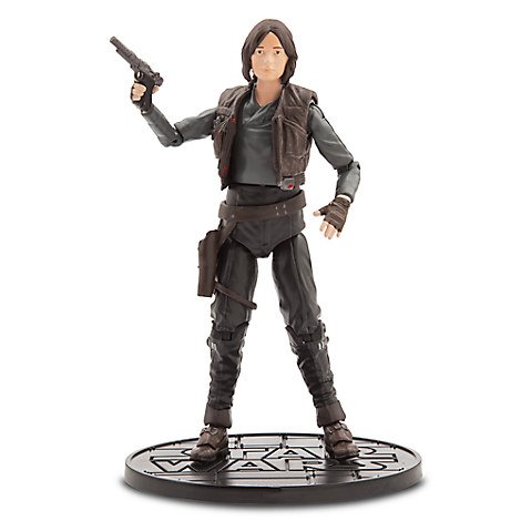 A Star Wars Story Elite Series Die Cast Action Figure - 6 1/2'' - Captain Cassian Andor / Sergeant Jyn Erso / Bodhi Rook Rogue One & Finn with Blaster Weapon collectible 4-Pack bundle - Thumbnail 3