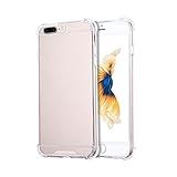 For iphone 8 Plus,GBSELL Ultra Slim Transparent Soft TPU Silicone Case Cover