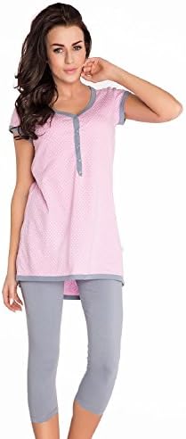 dn Womans pajama PM 5037 Large Pastel Violet