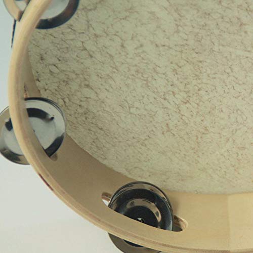 Autumn Water 6" Musical Instruments Tambourine Drum ren Musical Educational Tambourine Round Percussion for KTV Party