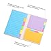 Sticky Notes Set with Bookmark Index, 140 Pages Divider Sticky Notes Bundle, 60 Ruled Lined Notes (4x6), 40 Dotted Notes (3x4), 40 Blank Notes (2.7x4.2) for Planner Bullet Journaling Notebook Textbook