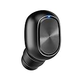 ZNT FIT Bluetooth earbuds, In-Ear Wireless Earbud Invisible Car Bluetooth Headset with 8 Hour Talking Time & HD Mic for iPhone and Android Smartphones (Single earbud)