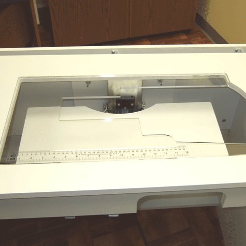 Arrow Custom Cut Clear Acrylic Plexiglass Piece Sewing Machine Craft Table Insert for
