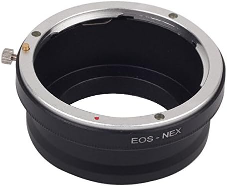 Canon EF Lens to Sony E-Mount NEX3 NEX5 Camera Adapter Ring EOS-NEX