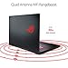 ROG Strix SCAR II Gaming Laptop, 17.3” 144Hz 3ms IPS Type, Intel Core i7-8750H Processor, NVIDIA GeForce GTX 1060 6GB GDDR5, 16GB DDR4, 256GB PCIe SSD + 1TB HDD, RGB, Windows 10 Home - GL704GM-DH74