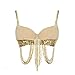 BellyLady Belly Dance Tribal Sequined Bra Top, 34A/34B/36A, Christmas Gift Idea