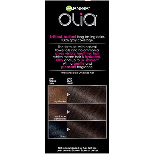 Garnier Olia Dark Brown Hair Dye - Image 7