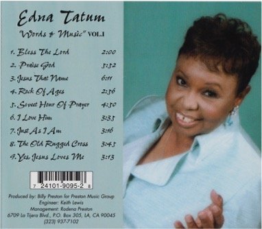 edna tatum praise god