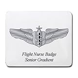 Flight Nurse Badge Senior Gradient Mouse Pad