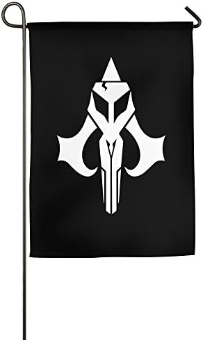 HAOYANG Assassin Creed Mandalorian Emblem Home Garden Flag 12*18/18*27