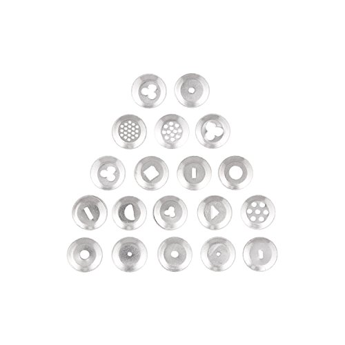 US Art Supply 19 Disc Clay Extruder, Cake and Cookie Decorating Press - Thumbnail 3