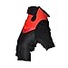 FIRELION Mens Cycling Gloves，Half Finger Bike Glove，MTB DH Road Bicycle Gloves，Padded Shock-Absorbing Anti-Slip Breathable Short Sports Gloves Unisex