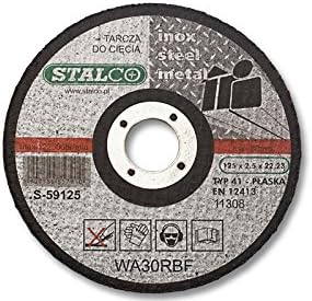 25x 125mm 5" ULTRA THIN 1MM METAL CUTTING BLADE DISC 5"STEEL ANGLE