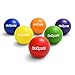 GoSports 7 Inch Soft Skin Foam Playground Dodgeballs - 6 Pack Set for Kids and Adults - Multicolor