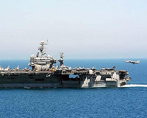 Photographs - F-14 / F-14B Tomcat & USS George Washington 8x10 Silver Halide Photo Print