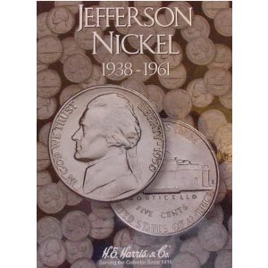 New Harris Jefferson Nickel 1938-1961 Coin Folder 2679