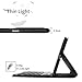 iPad Mini Keyboard Case Compatible iPad Mini 5 (5th Gen 2019) - iPad Mini 4 - iPad Mini 3 - iPad Mini 2 & 1 - Folio Leather Protective Cover, 7 Color Backlit Wireless Bluetooth Keyboard, Black