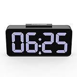 MoKo LED Alarm Clock with 8.9