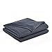 RelaxBlanket 60''x80'' Duvet Cover for Weighted Blanket | Premium 180GSM Cotton | Dark Grey