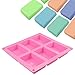 Acmer Silicon Molds for Making Blocks for Gummy Molds Silicone Candy Molds Ice Cube Mold (2 Pack)