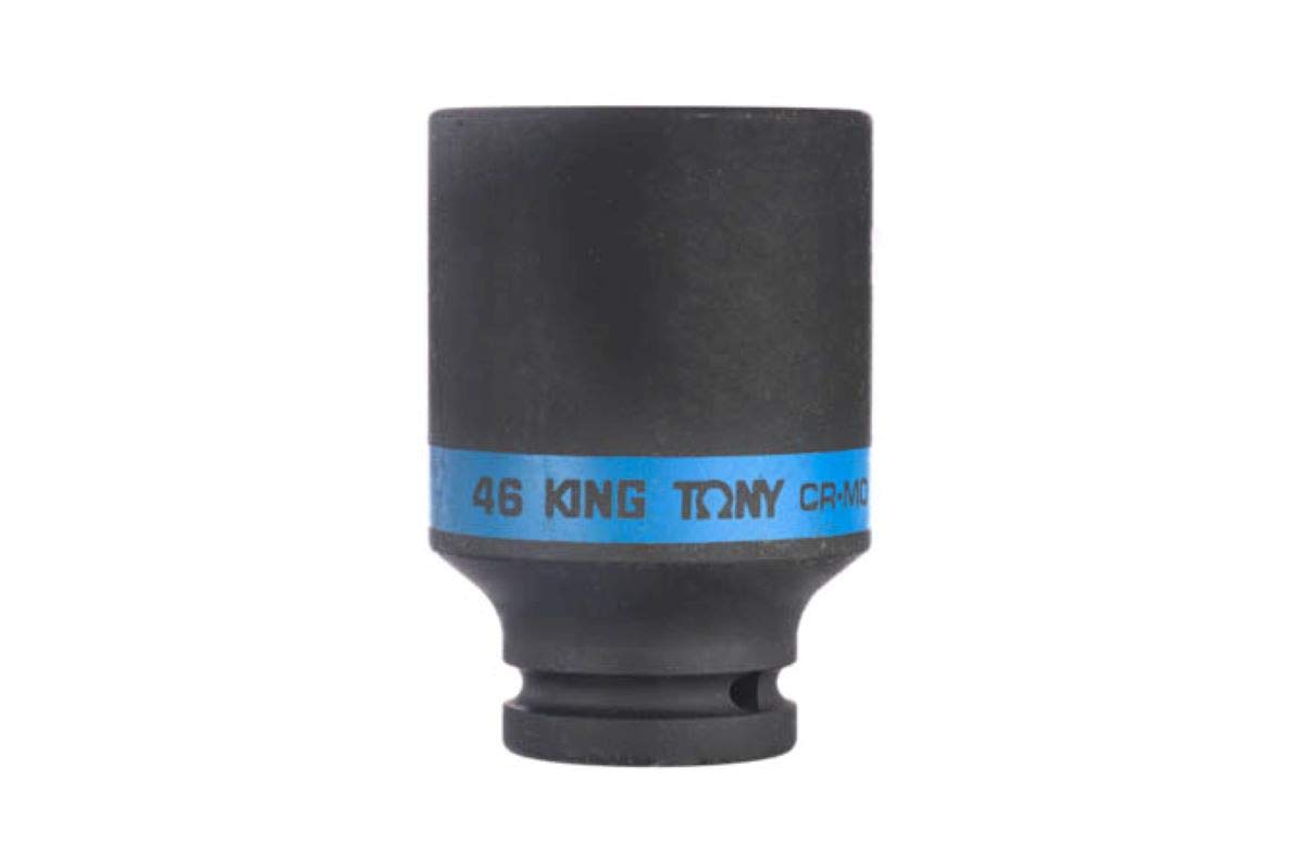 KING TONY 643546M Socket De Impacto Long 3/4" 46mm for DIYers & Professionals, Built for Repair and Installation tasks, 46mm