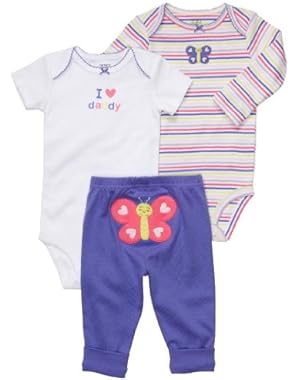 3 Piece Mix and Match Butterfly Set (12 Months)