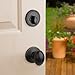 Dynasty Hardware RID-ASP-100-12P Ridgecrest Front Door Handleset, Aged Oil Rubbed Bronze with Aspen Knob