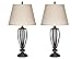 Signature Design by Ashley Mildred Modern Bronze Metal Table Lamp, 2 Count, 29.75