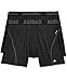 adidas Men's Sport Performance Climacool Boxer Brief Underwear (2-Pack), Black/Grey Black/Grey, Small