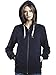 Zip Up Hoodies for Men - Fleece Jacket - Mens Zipper Cotton Hooded Sweatshirt