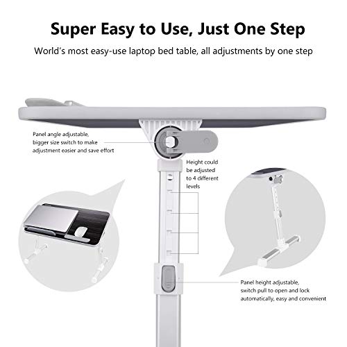 4 Nearpow+Adjustable+Portable+Standing+Foldable