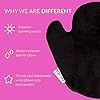 He-Shi Luxury Velvet Tanning Mitt - Double Sided Fake Tan Applicator Glove - Reusable and Washable Tan Mitt - Smooth…