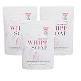 (Pack of 3) Snail White Whipp Soap Reduce Wrinkles, Dark Spots, Skin Whitening 100 G by Angun Gift Shop