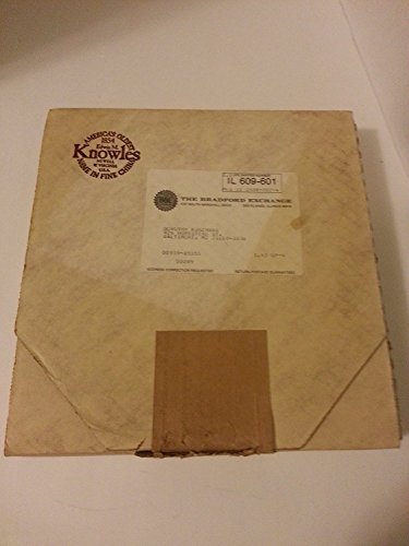 Edwin M Knowles China Company ** Rockwell's Light Campaign Series-"Evening's Ease" #4 ** 84-R70-6.4