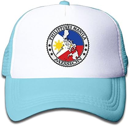 Philippines Manila Youth Toddler Mesh Hat Boy and Girl Baseball Trucker Caps