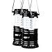 2 Pack Portable LED Camping Lantern, Novelty Place [Heavy Duty & Waterproof] Outdoor Hiking Gear Lights - Ultra Bright Compact Size - Battery Powered Emergency Flashlight