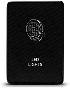 Ch4x4 Small Push Switch For Toyota Led Lights Symbol Red Led