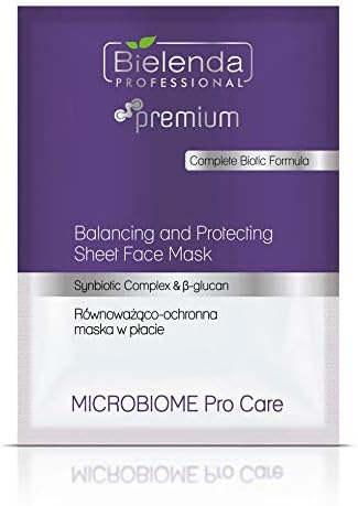 Bielenda Professional Microbiome Pro Care Balancing and Protecting Creamy Sheet Face Mask 1pc