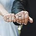 Fate Love Titanium Steel Black Forever Love Double Mood Couple Promise Rings Romantic Couple Gifts