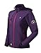 Little Donkey Andy Women’s Softshell Jacket with Removable Hood, Fleece Lined and Water Repellent