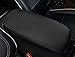 BEHAVE Car Armrest Box Cover fit for Chevy Equinox Accessories Car Cusion,Auto Central Console Armrest Box Cover Fit for Chevrolet Equinox 2018-2022 (Black-Black Stitches)