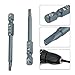 10pcs Triangle Screwdriver Bits,1/4inch Shank 65mm S2 Alloy Steel Triangle Head Screwdriver Bits Set H6.365mm2.7