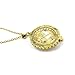 Honbay Retro Tree of Life 5X Magnifier Magnifying Glass Sliding Top Magnet Pendant Necklace, Gold Tone