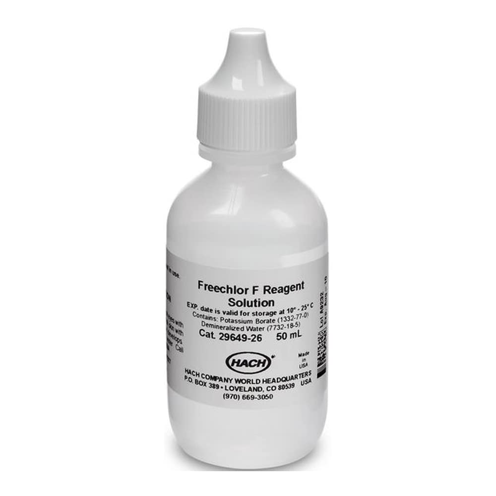 Hach 2964926 Freechlor F Reagent Solution, 50 mL