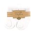 Touched by Nature baby boys Organic Cotton Casual Socks, White, 0-6 Months US