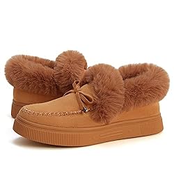TINSTREE Winter Flat Boots Warm Durable Shoes