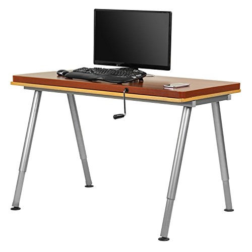 Halter Manual Adjustable Height Table Top Sit/Stand Desk …