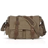 FANDARE New Vintage Messenger Bag Satchel College