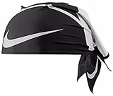 Nike Pro Combat Dri-Fit Vapor Bandana,Osfm(White/Black)